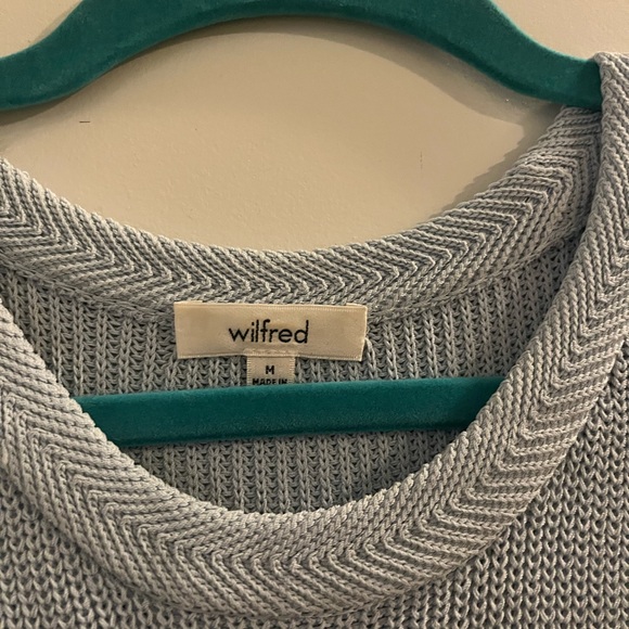 Babaton baby blue knit long tank - Picture 2 of 2